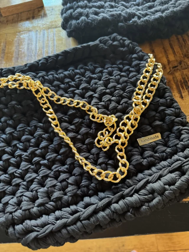 Midnight Gold Shoulder Bag