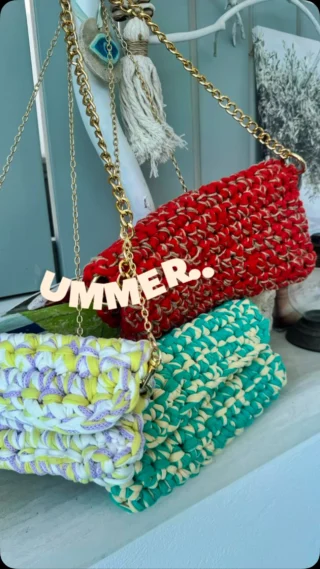 Paros Mini handmade crochet bag